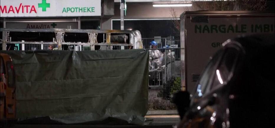 Ελβετία: Φωτιά σε λεωφορεία με νεκρούς - «Αυτοπυρπολήθηκε επιβάτης»