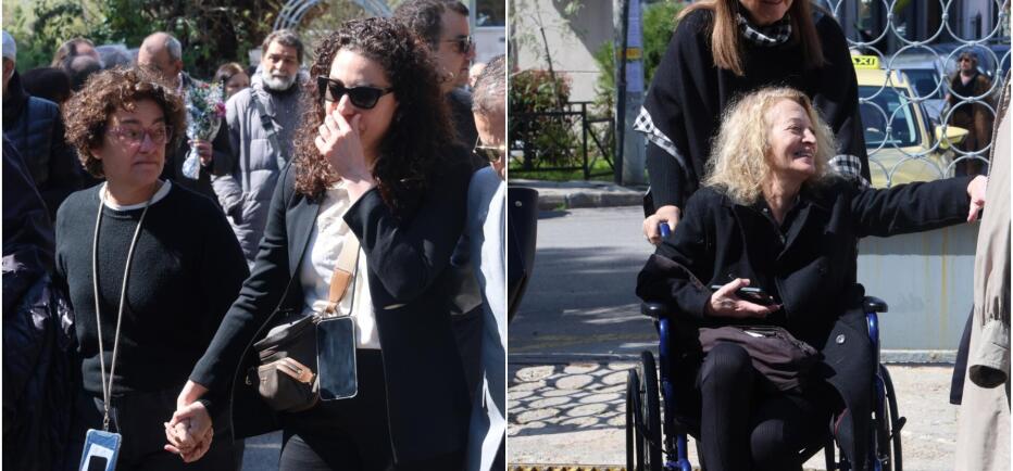 Γιώργος Πανουσόπουλος: Ποιοι πήγαν στην κηδεία - Η εμφάνιση της Πιστιόλα