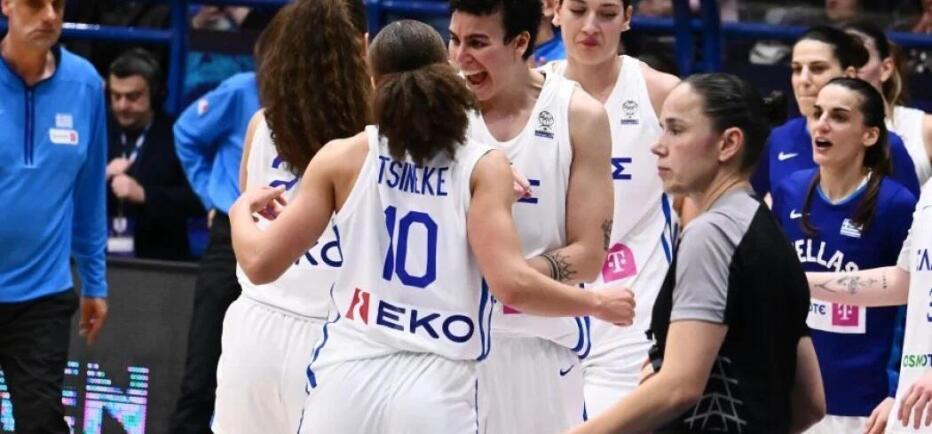 Βλέπει πρόκριση η Εθνική γυναικών - Διέλυσε τη Β. Μακεδονία στη Θεσ/νίκη