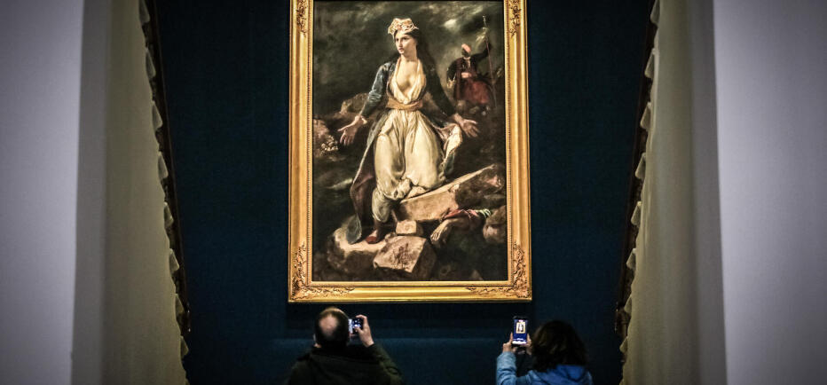 «Η Ελλάδα στα ερείπια του Μεσολογγίου» - Στην Ελλάδα ο εμβληματικός πίνακας