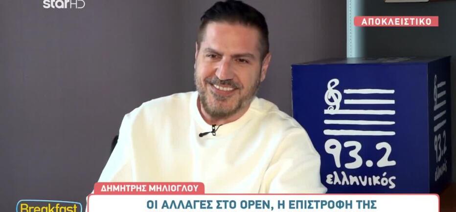 Μηλιόγλου: «Βαθιά μέσα μας όλοι θέλουμε να κάνουμε εκπομπή στην ΕΡΤ»
