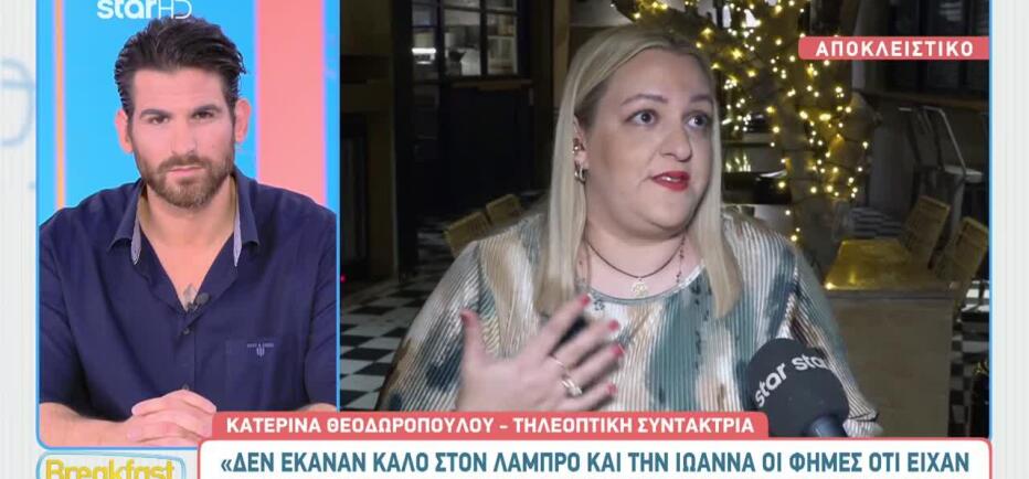 Κατερίνα Θεοδωροπούλου: «Καίγεται» το τηλεοπτικό τοπίο