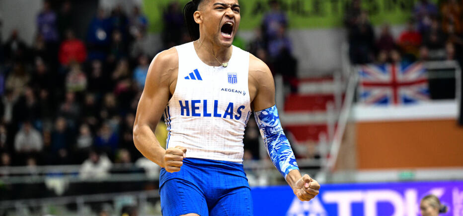 Καραλής: Πήρε το ασημένιο μετάλλιο στο Παγκόσμιο Πρωτάθλημα κλειστού στίβου