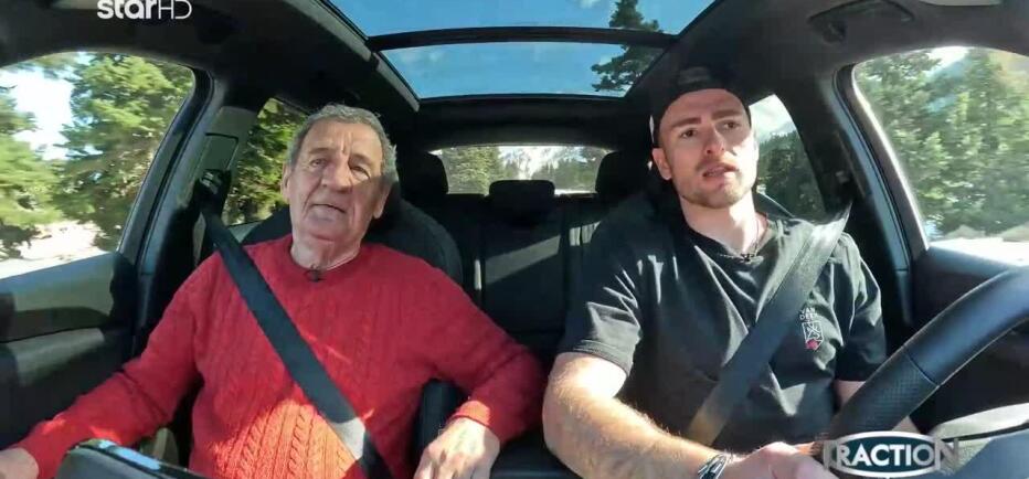 TractioN: Η βόλτα του Αλέξανδρου Γκιννή με φόντο το χιονισμένο τοπίο