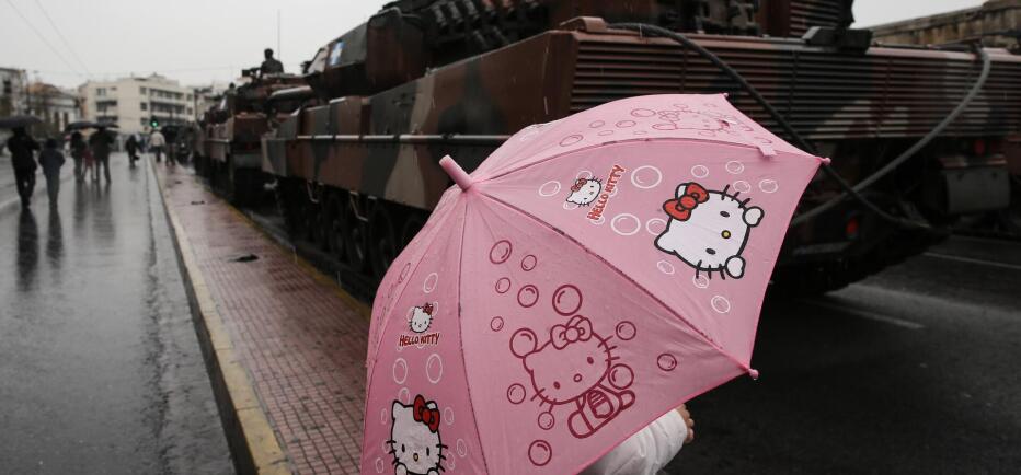 Καιρός 25η Μαρτίου: Με βροχή η στρατιωτική παρέλαση