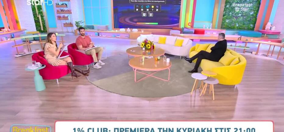 Το Club του 1%: Η Ελένη και ο Ετεοκλής δοκιμάζουν το μυαλό τους!