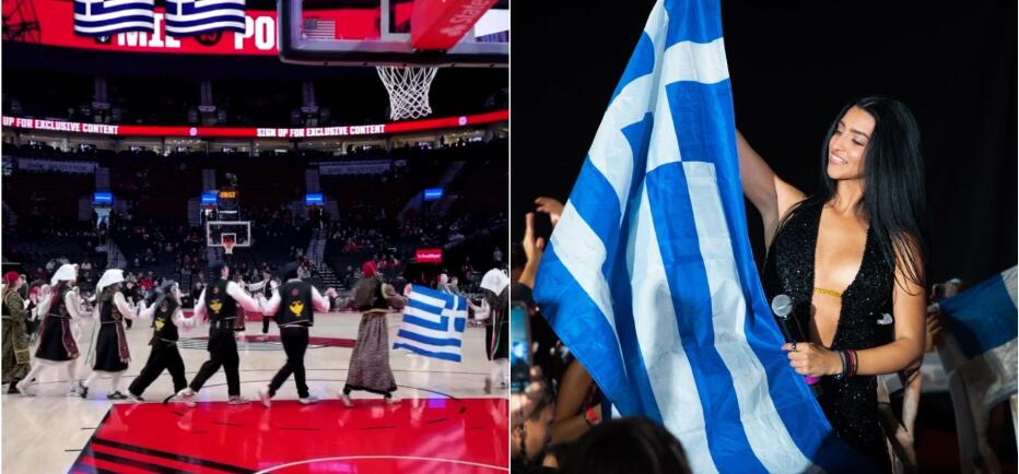 Χαμός στο NBA: Ελληνικό γλέντι με Αναστασία και φόντο τον Αντετοκούνμπο!