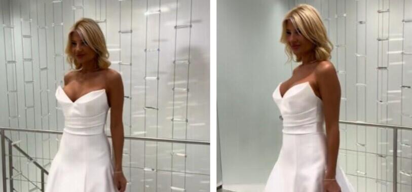 Η Φαίη Σκορδά ντύνεται νύφη: Δείτε τη με εντυπωσιακό νυφικό!