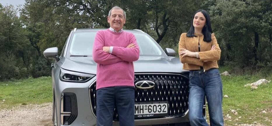 Βαλεντίνα Καραγεωργίου: Οδηγεί το νέο Chery Tiggo 9 PHEV