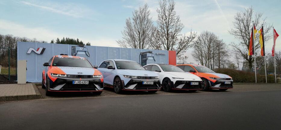 Hyundai: N Hyper φορτιστές στην πίστα αγώνων του Nürburgring