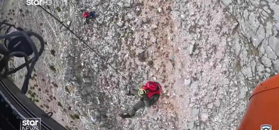 Αγρίνιο: Μεγάλη Επιχείρηση Διάσωσης Ορειβάτη Που Τραυματίστηκε