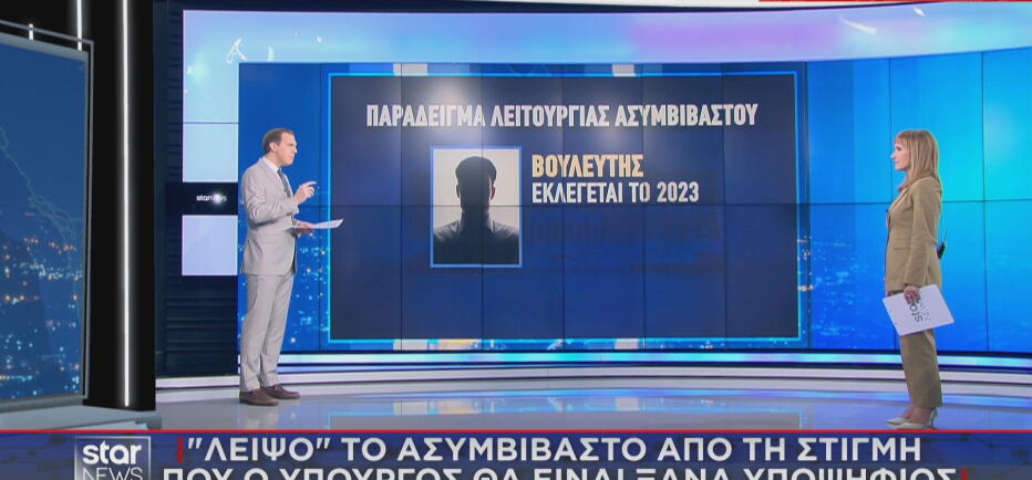 Ασυμβίβαστο: «Λειψό» από τη στιγμή που ο υπουργός θα είναι ξανά υποψήφιος
