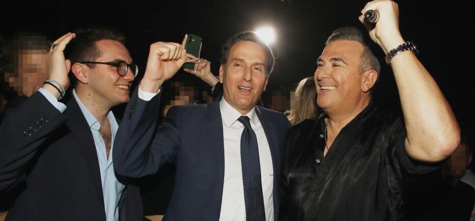 Μιχάλης Δημητρακόπουλος: Διασκέδασε με τον γιο του στα μπουζούκια