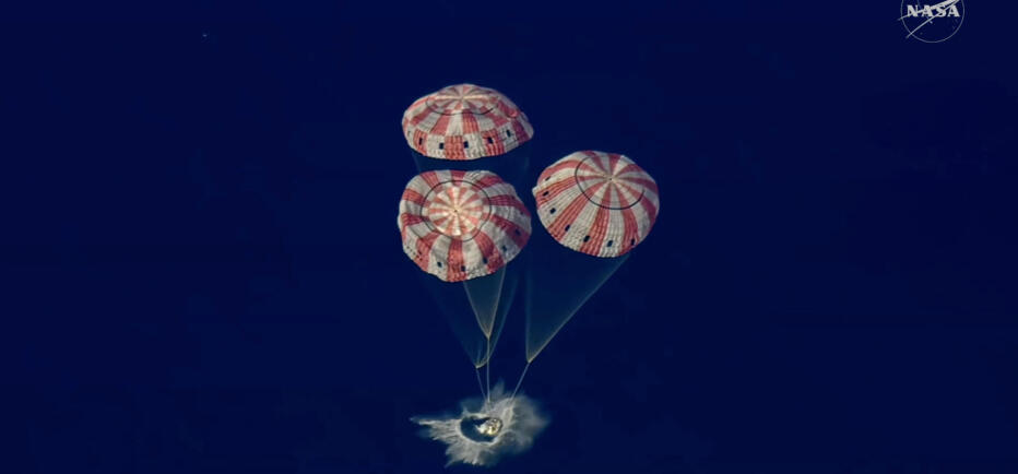 Άρτεμις ΙΙ: Επέστρεψαν στη Γη οι τέσσερις αστροναύτες