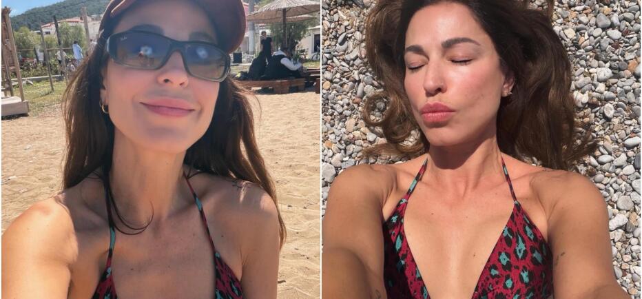 Κατερίνα Παπουτσάκη: Από Πάσχα... καλοκαίρι στο αγαπημένο της Αγκίστρι!