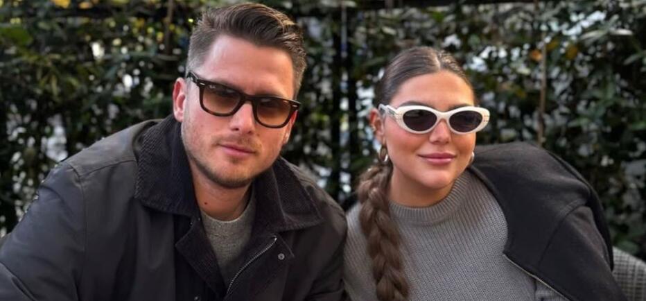 Δανάη Μπάρκα: Στην Ανάσταση με τον σύντροφό της, Φάνη Μπότση