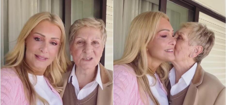 Νατάσα Θεοδωρίδου: Πάσχα στο πατρικό της με τη μαμά και τον σύντροφό της