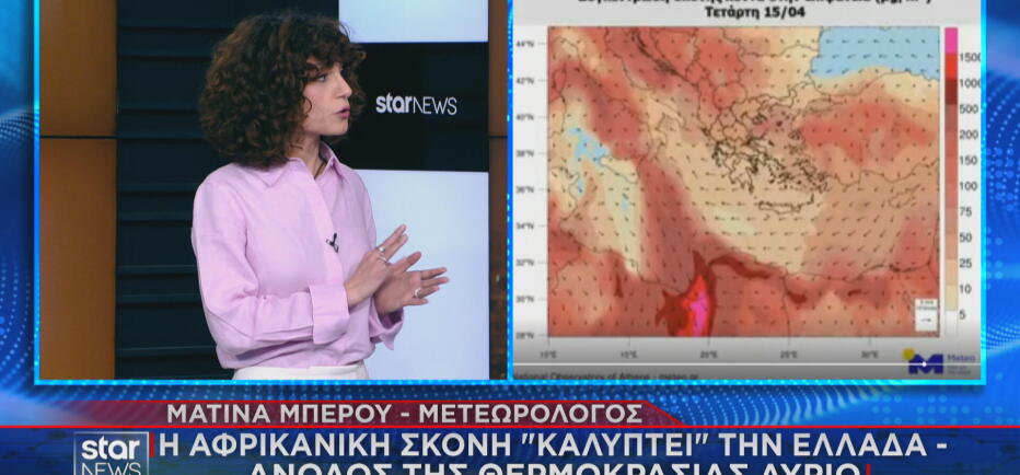 Κοκτέιλ ζέστης και αφρικανικής σκόνης «πνίγει» την Ελλάδα