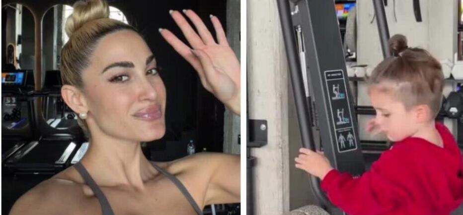 Ιωάννα Τούνη: Γυμναστήριο με τον γιο της «Εννοείται πως σκαρφαλώσαμε σε...»