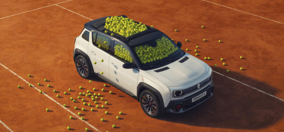 Renault 4 Roland Garros E-Tech electric: Μια νέα ειδική έκδοση