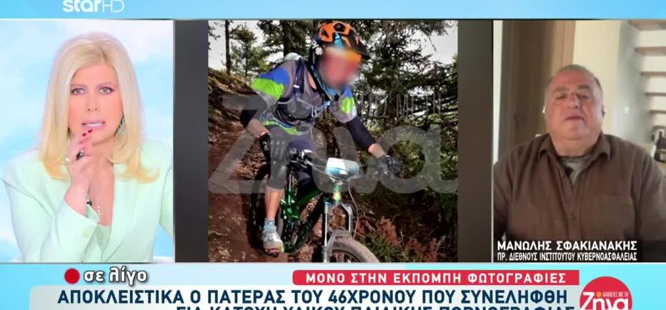 Αυτός είναι ο ποδηλάτης που συνελήφθη για παιδική πορνογραφία