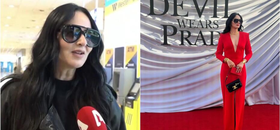 Ζενεβιέβ Μαζαρί: Το απρόοπτο στην πρεμιέρα του The Devil Wears Prada 2!