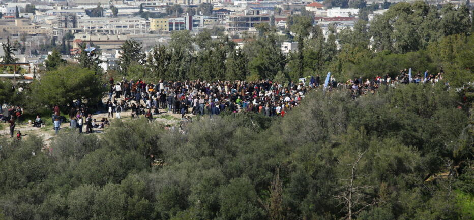 Άγρια συμπλοκή στον λόφο Φιλοπάππου – Δύο τραυματίες