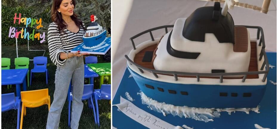 Σταματίνα Τσιμτσιλή: Το πάρτι για τα γενέθλια του γιου της, Γιάννη