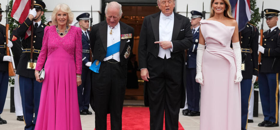 Δείπνο Τραμπ για Κάρολο στον Λευκό Οίκο: Η σικάτη Μελάνια και το μενού