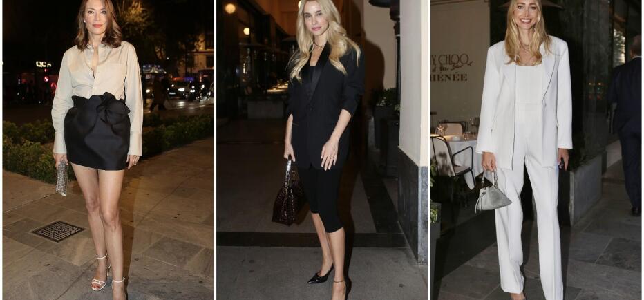 Οι λαμπερές εμφανίσεις σε fashion event - Tι φόρεσαν Καγιά και Νομικού