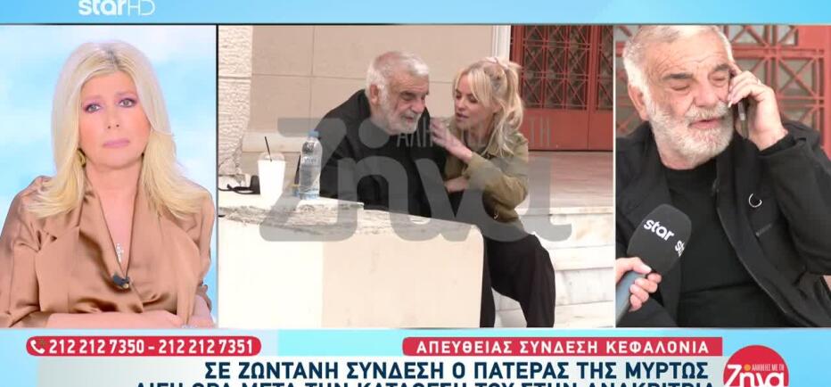 Υπόθεση Μυρτώς: Τι Είπε Ο Πατέρας Της Μετά Την Κατάθεσή Του