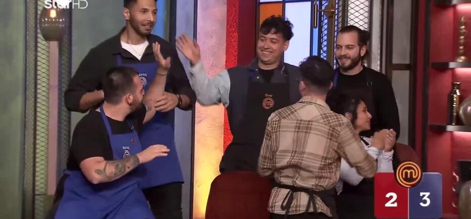 MasterChef: Το γλυκό χάρισε τη νίκη στην μπλε μπριγάδα στην Ομαδική