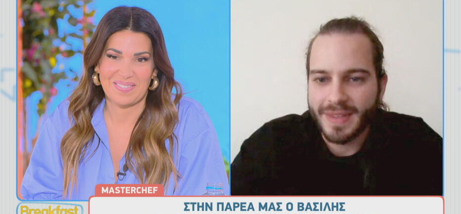 MasterChef - Βασίλης: «Ήμουν λίγο κλειδωμένος. Ήμουν ένα βήμα πίσω»