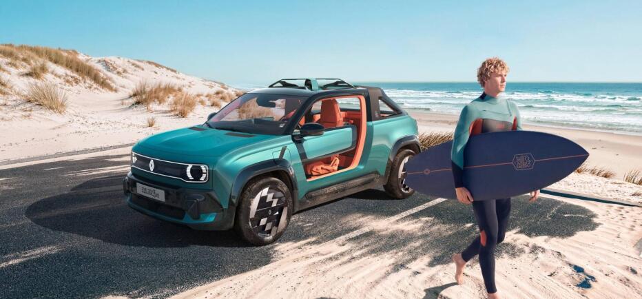 Renault 4 JP4x4 Concept: Πρωταγωνιστεί στο τουρνουά τένις του Roland-Garros