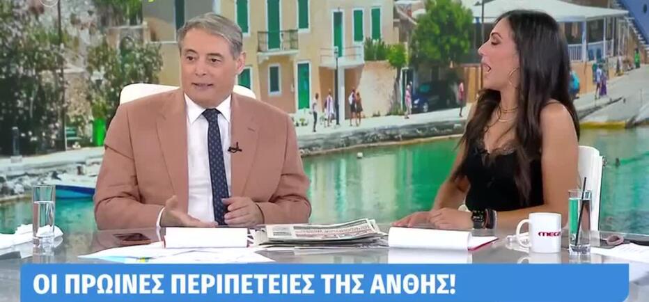Ανθή Βούλγαρη: «Λαμπαδιάσαμε!» - Η περιπέτεια πριν βγει στον αέρα