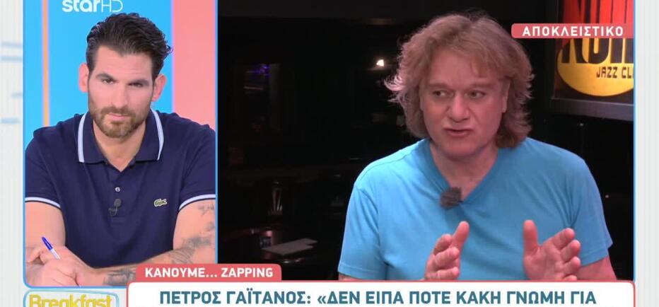 Πέτρος Γαϊτάνος: «Η Eurovision κατευθύνει τα νέα παιδιά μέσα στο ψέμα»