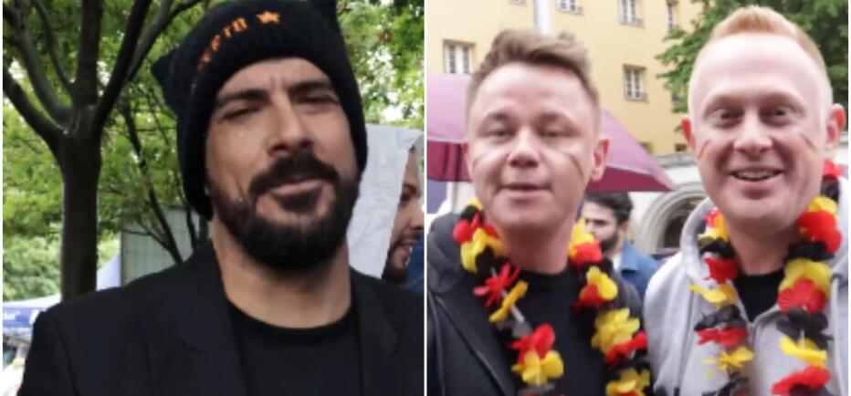 Eurovision 2026: Eurofans τραγουδούν έξω από το Wiener Stadthalle