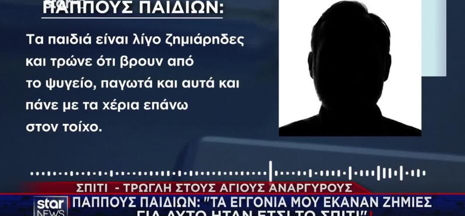 Άγιοι Ανάργυροι: «Τα παιδιά ήταν καθαρά» – Τι λέει ο παππούς των παιδιών