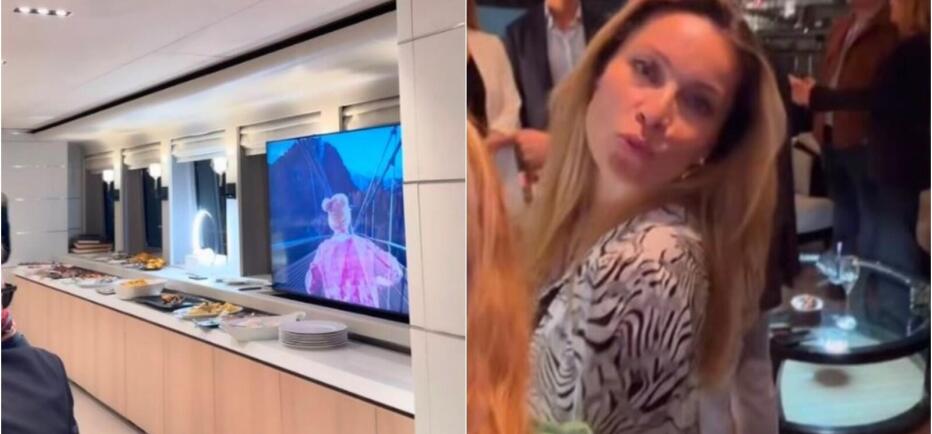 Χρουσαλά - Πατίτσας: Dinner και Eurovision στο πολυτελές γιοτ τους