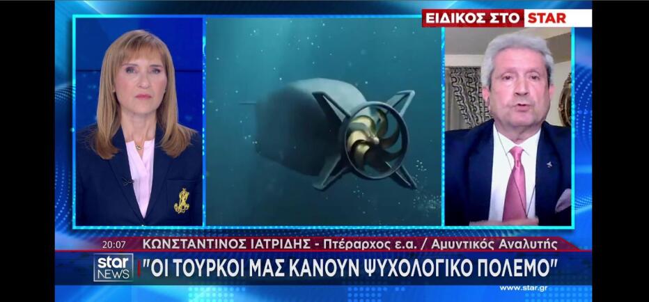 Πτέραρχος Ιατρίδης: Ψυχολογικός πόλεμος από την Τουρκία με βίντεο