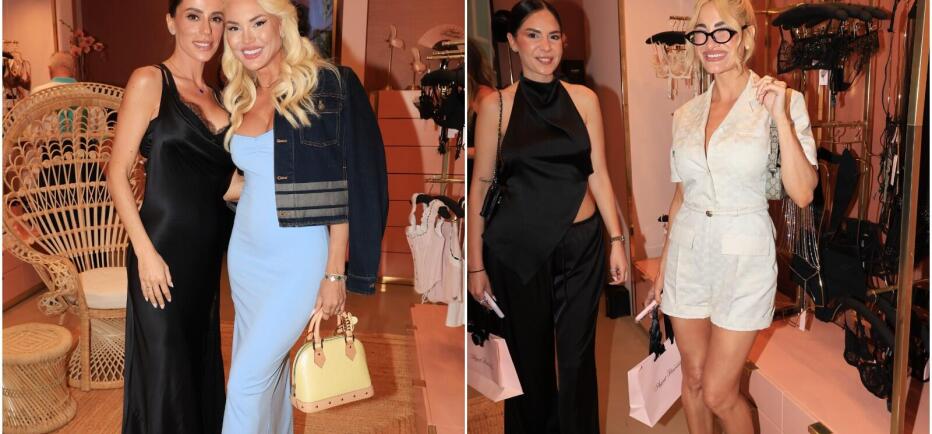 Λαμπερές παρουσίες σε boutique opening στη Μύκονο