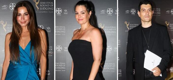 Λαμπερές παρουσίες στο cocktail party των International Emmy Awards