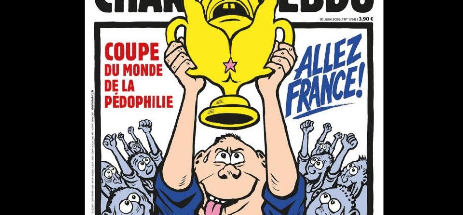 Σάλος για εξώφυλλο του Charlie Hebdo - «Μουντιάλ παιδοφυλίας- Πάμε Γαλλία»