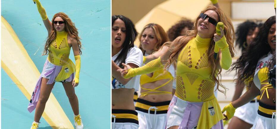 Shakira στο World Cup: Εκρηκτική με sport glam εμφάνιση στην έναρξη