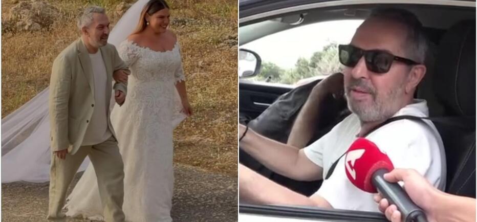 Χατζηπαναγιώτης για Μπάρκα: «Δεν ήταν στα όνειρά μου να τη δω νύφη»