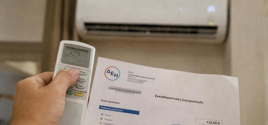 Πόσο «καίει» την ώρα το κλιματιστικό; Η κατάλληλη θερμοκρασία για οικονομία