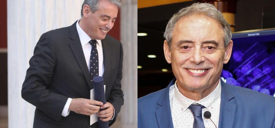 Σπάνια κοινή εμφάνιση για τον Ιορδάνη Χασαπόπουλο και τη Μαρία Σκοπελίτου