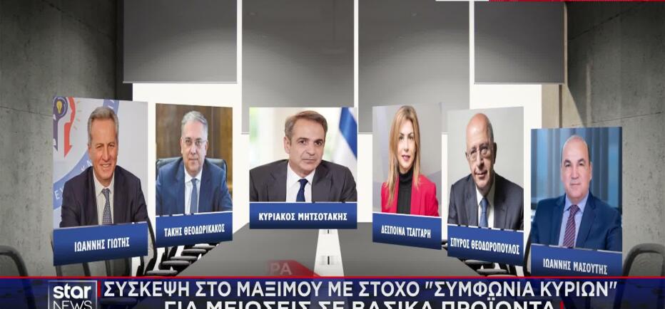 Σούπερ μάρκετ: Σύσκεψη στο Μαξίμου για μειώσεις τιμών στα βασικά προϊόντα