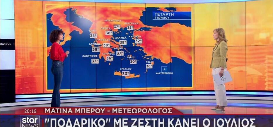 Έρχεται το πρώτο κύμα μεγάλης ζέστης στην Ελλάδα το φετινό καλοκαίρι