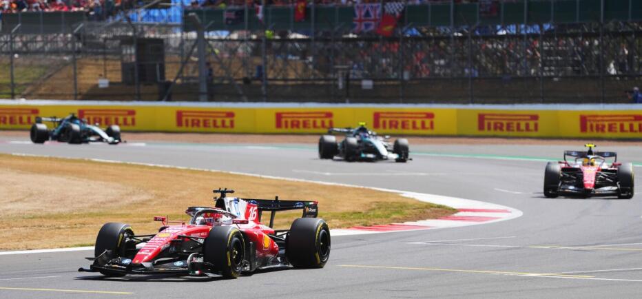 Pirelli: O Leclerc έβαψε το Silverstone κόκκινο